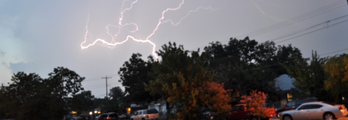 odds of being struck by lightning